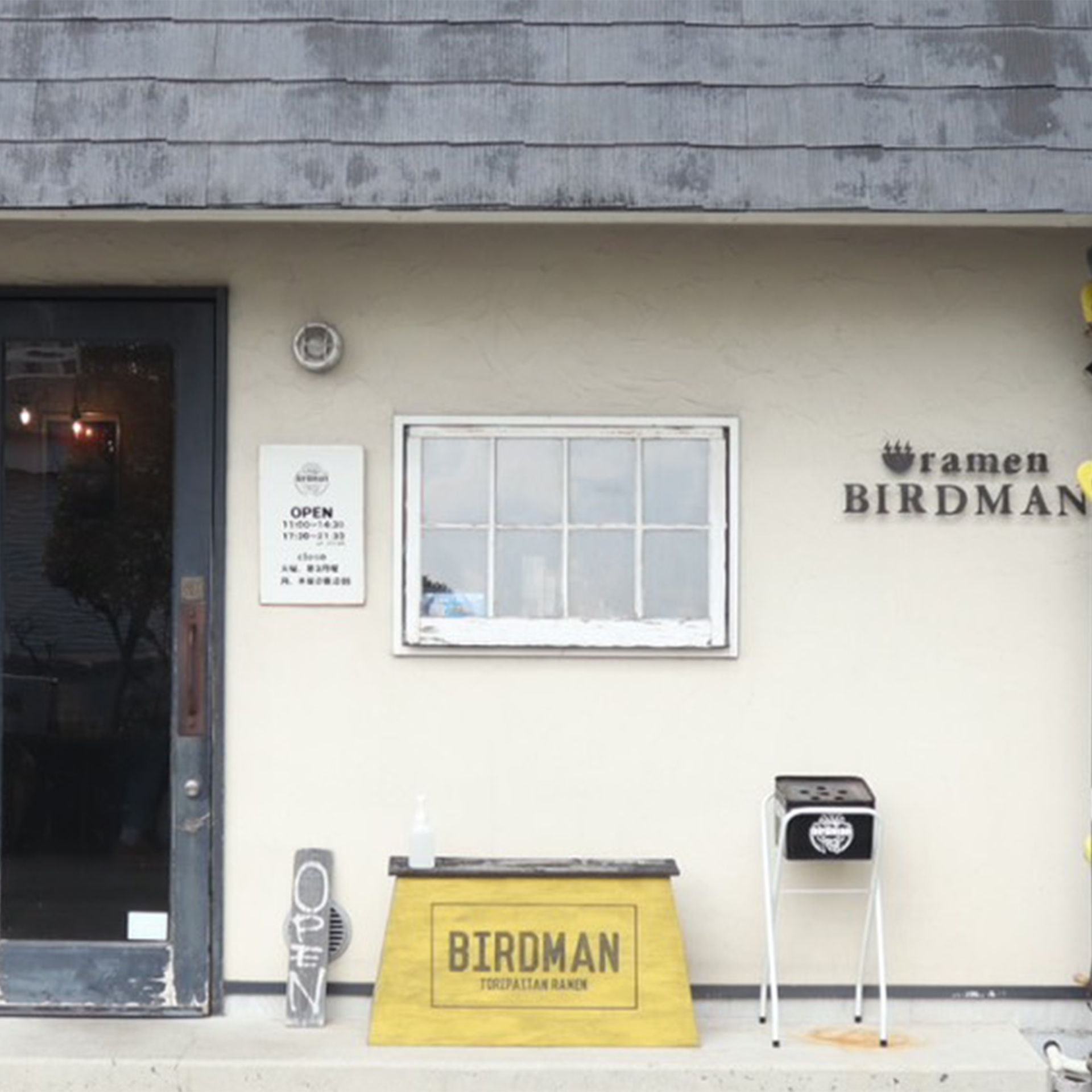 BIRDMAN（バードマン）店頭の風景