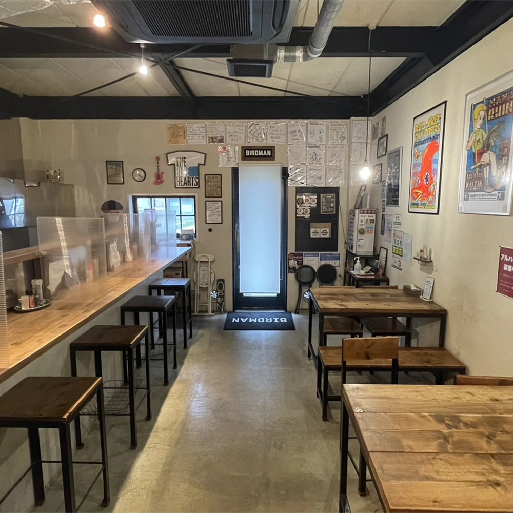 BIRDMAN(バードマン)店内の風景